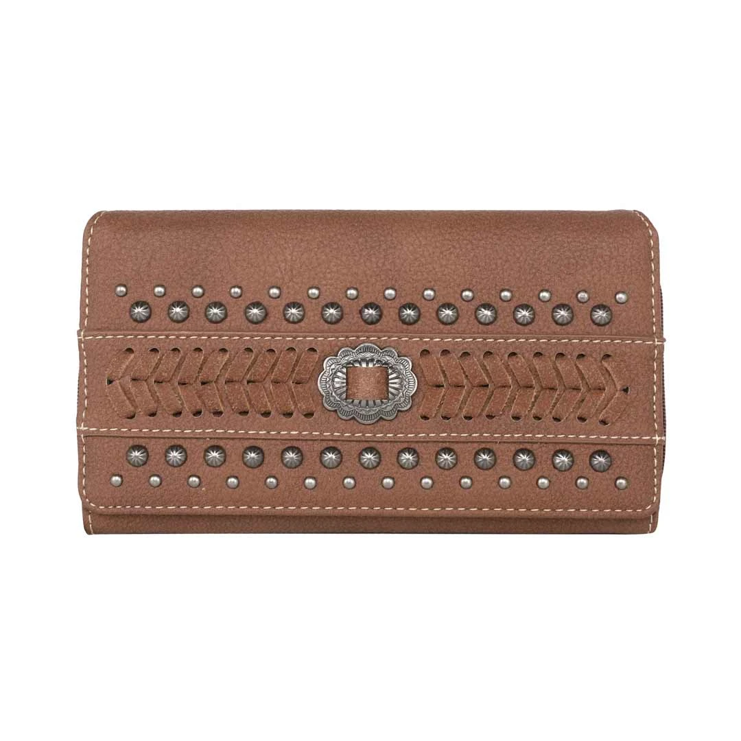 Montana West Women's Whipstitch Wallet 6 Montana West Women's Whipstitch Wallet - Image 6