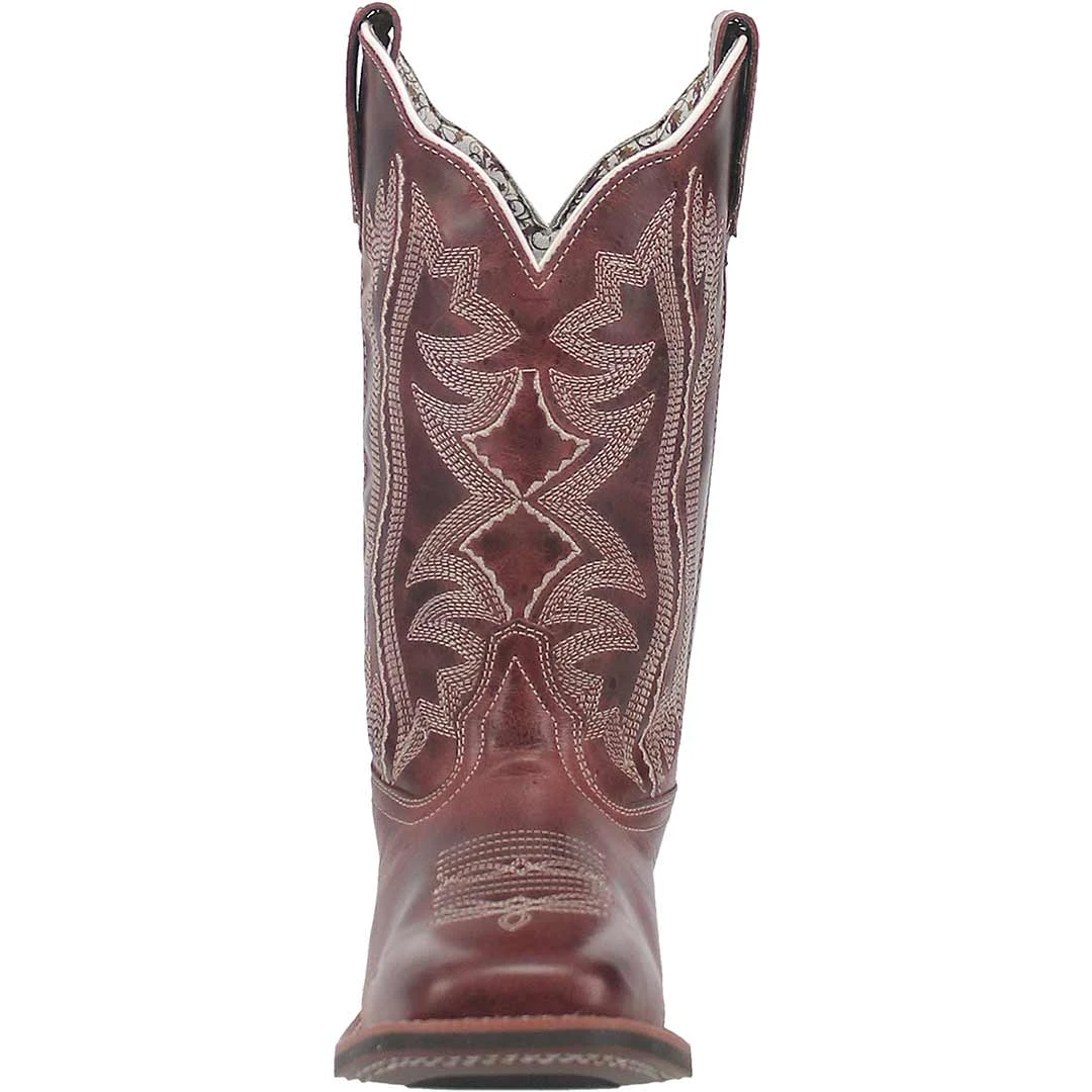 Laredo Women's Willa Leather Cowgirl Boots 5 Laredo Women's Willa Leather Cowgirl Boots - Image 5