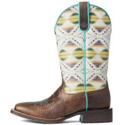 Ariat Women's Pendleton Circuit Savanna Cowgirl Boots -Western Cowboy Equipment Store img97797 ariat women s pendleton circuit savanna cowgirl boot