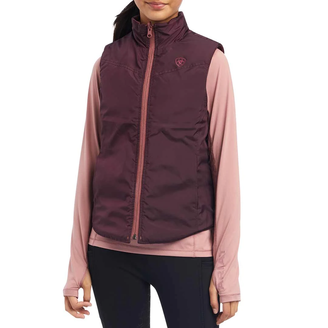 Ariat Girls' Bella Reversible Insulated Vest 2 Ariat Girls' Bella Reversible Insulated Vest - Image 2