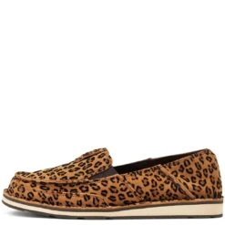 Ariat Women's Leopard Print Cruiser Slip-on Shoes -Western Cowboy Equipment Store img98264 ariat women s leopard print cruiser slip on shoes