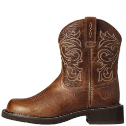 Ariat Women's Fatbaby Heritage Mazy Cowgirl Boots -Western Cowboy Equipment Store img98289 ariat women s fatbaby heritage mazy cowgirl boot