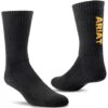 Ariat Work Premium Cotton Crew Socks - 3 Pack