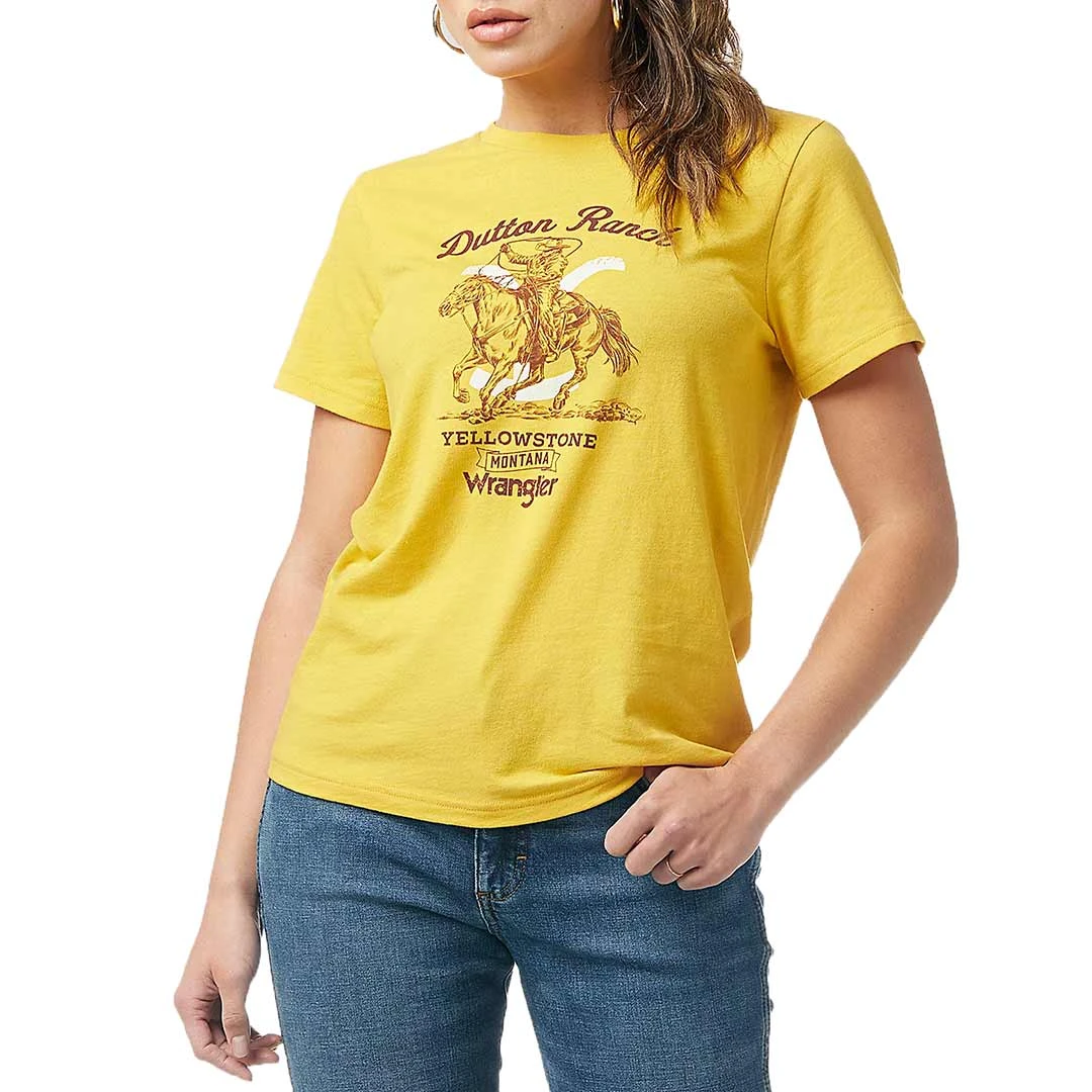 Wrangler X Yellowstone Women's Graphic T-shirt 1 Wrangler X Yellowstone Women's Graphic T-shirt