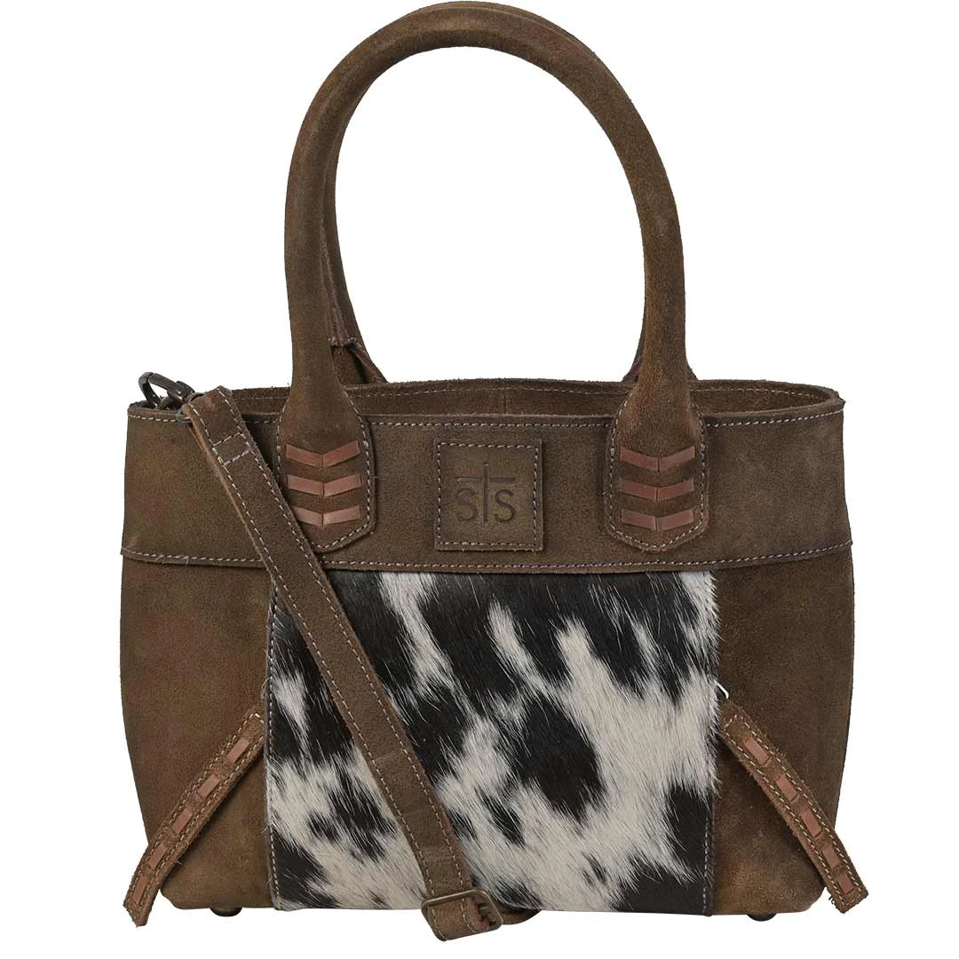 STS Ranchwear Cowhide Saddle Tramp Satchel 2 STS Ranchwear Cowhide Saddle Tramp Satchel - Image 2