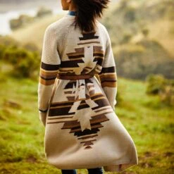 Ariat Women's Rooftop Open Front Cardigan -Western Cowboy Equipment Store img99078 ariat women s rooftop open front cardigan