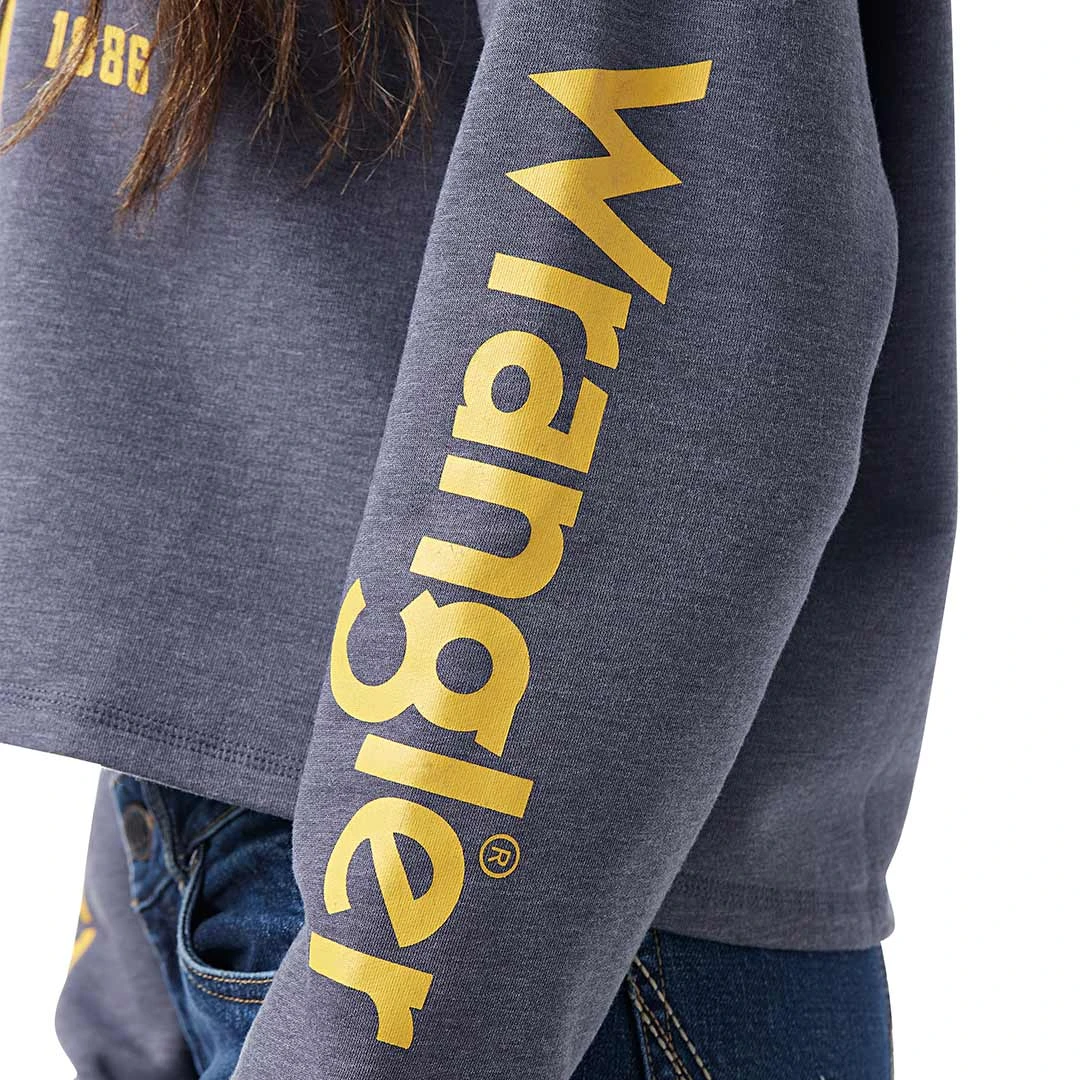 Wrangler X Yellowstone Women's Dutton Ranch Cropped Hoodie 5 Wrangler X Yellowstone Women's Dutton Ranch Cropped Hoodie - Image 5