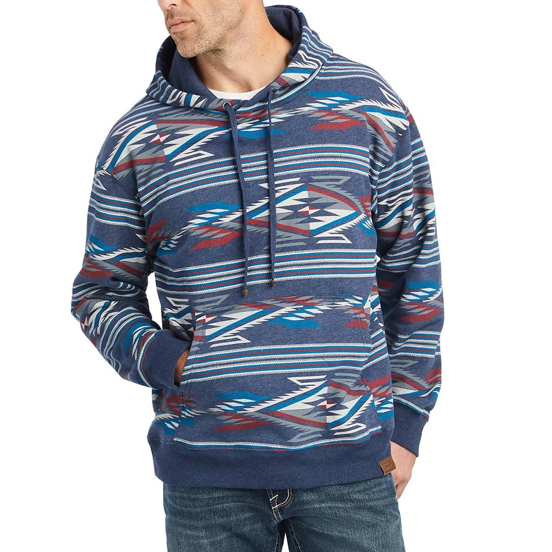 Ariat Men's All-Over Print Chimayo Hoodie 1 Ariat Men's All-Over Print Chimayo Hoodie