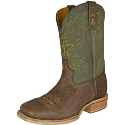 Tin Haul Men's Do No Harm Sole Cowboy Boots