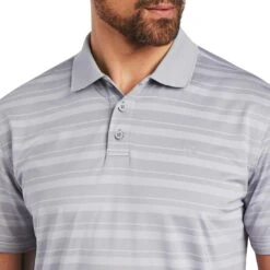 Ariat Men's Ombre Stripe Fitted Polo -Western Cowboy Equipment Store img99849 ariat men s ombre stripe fitted polo