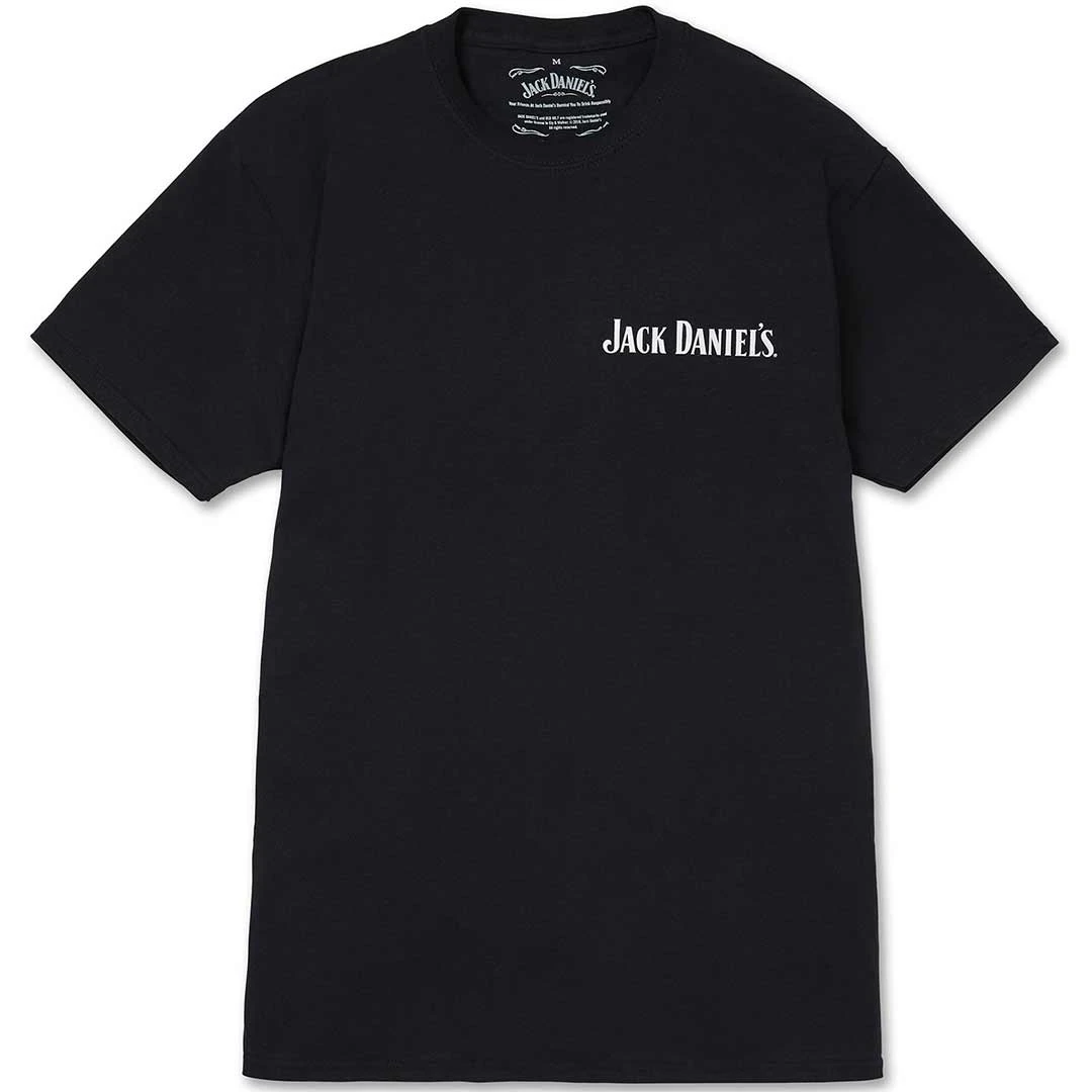 Jack Daniel's Men's Back Label T-Shirt 1 Jack Daniel's Men's Back Label T-Shirt