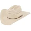 Justin Bent Rail Garrett 2 Tone Straw Cowboy Hat