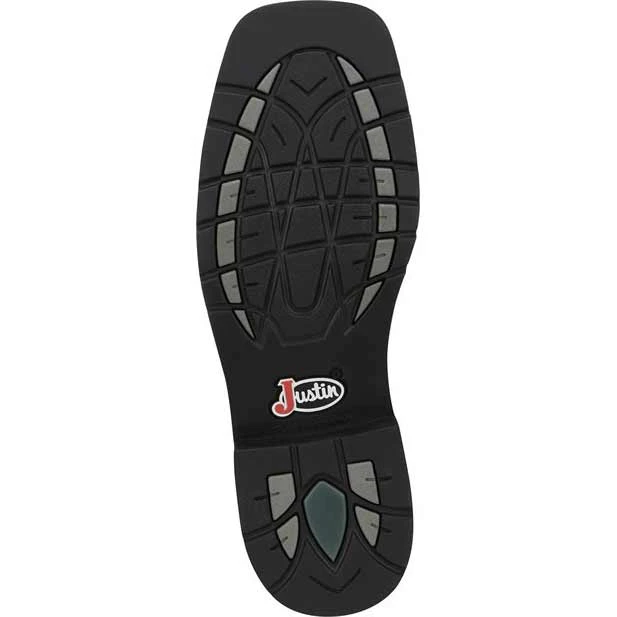 Justin Stampede Men's Driller Copper Cowboy Boots 6 Justin Stampede Men's Driller Copper Cowboy Boots - Image 6