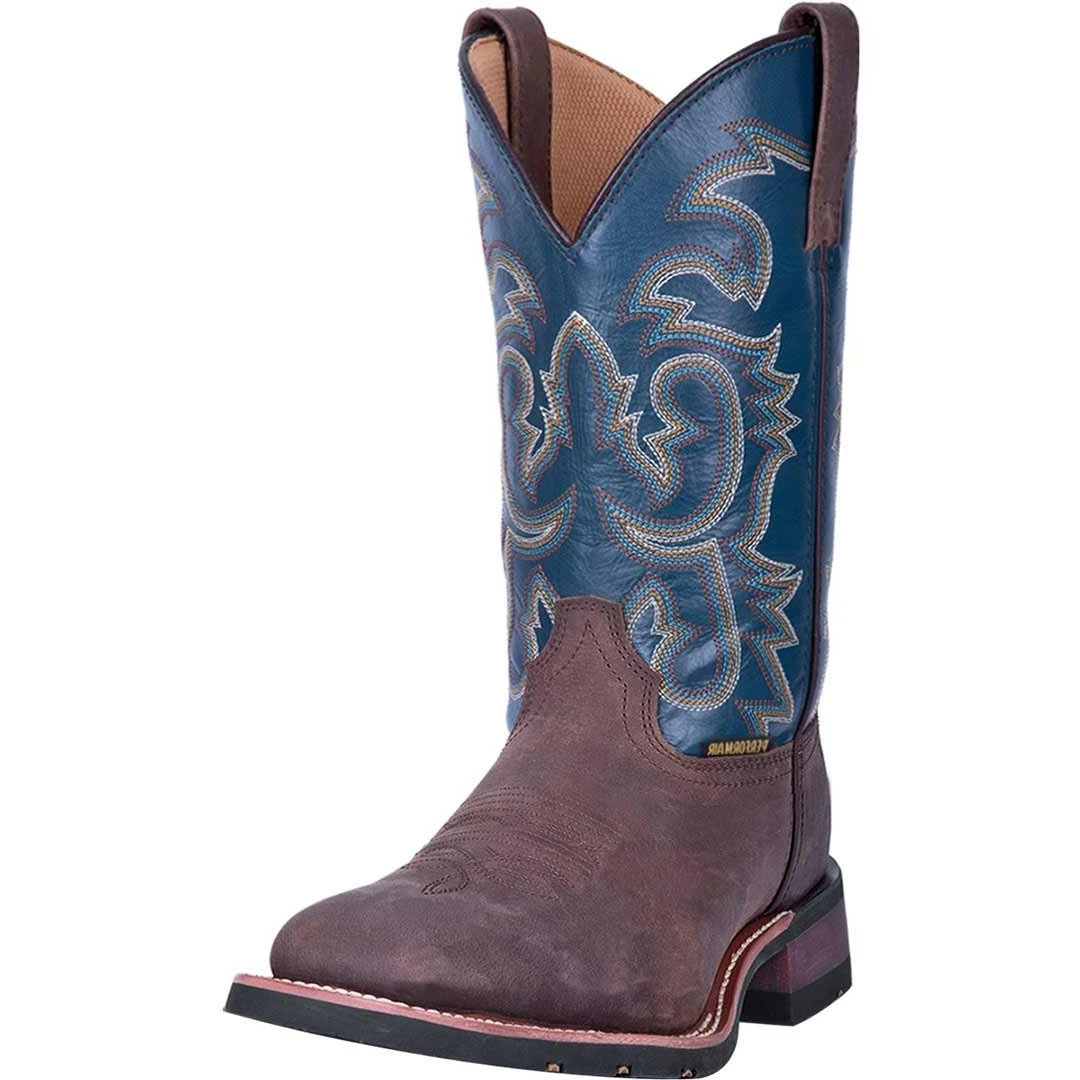 Laredo Men's Hamilton Leather Cowboy Boots 3 Laredo Men's Hamilton Leather Cowboy Boots - Image 3