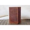 Lejon Men's Vintage Bison Phoenix Leather Tri-Fold Wallet