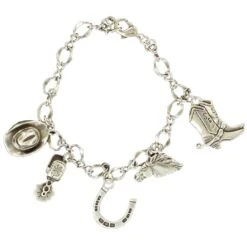 M&F Western Products Country Charm Bracelet