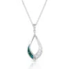 Montana Silversmiths Balanced Perspective Opal Necklace