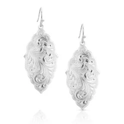 Montana Silversmiths Best Reflection Mirror Earrings
