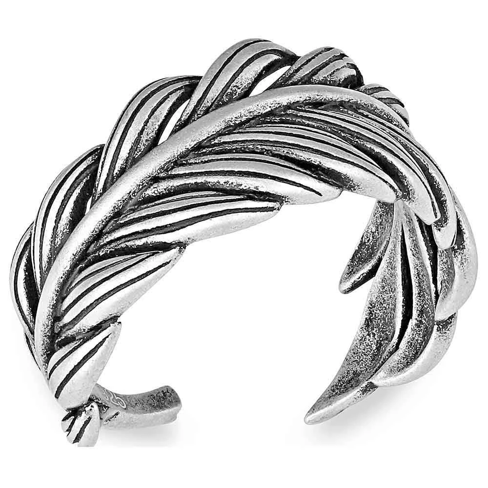 Montana Silversmiths Frayed Singleton Wrap Ring 1 Montana Silversmiths Frayed Singleton Wrap Ring