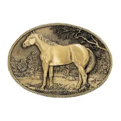 Montana Silversmiths Women's Standing Horse Attitude Buckle