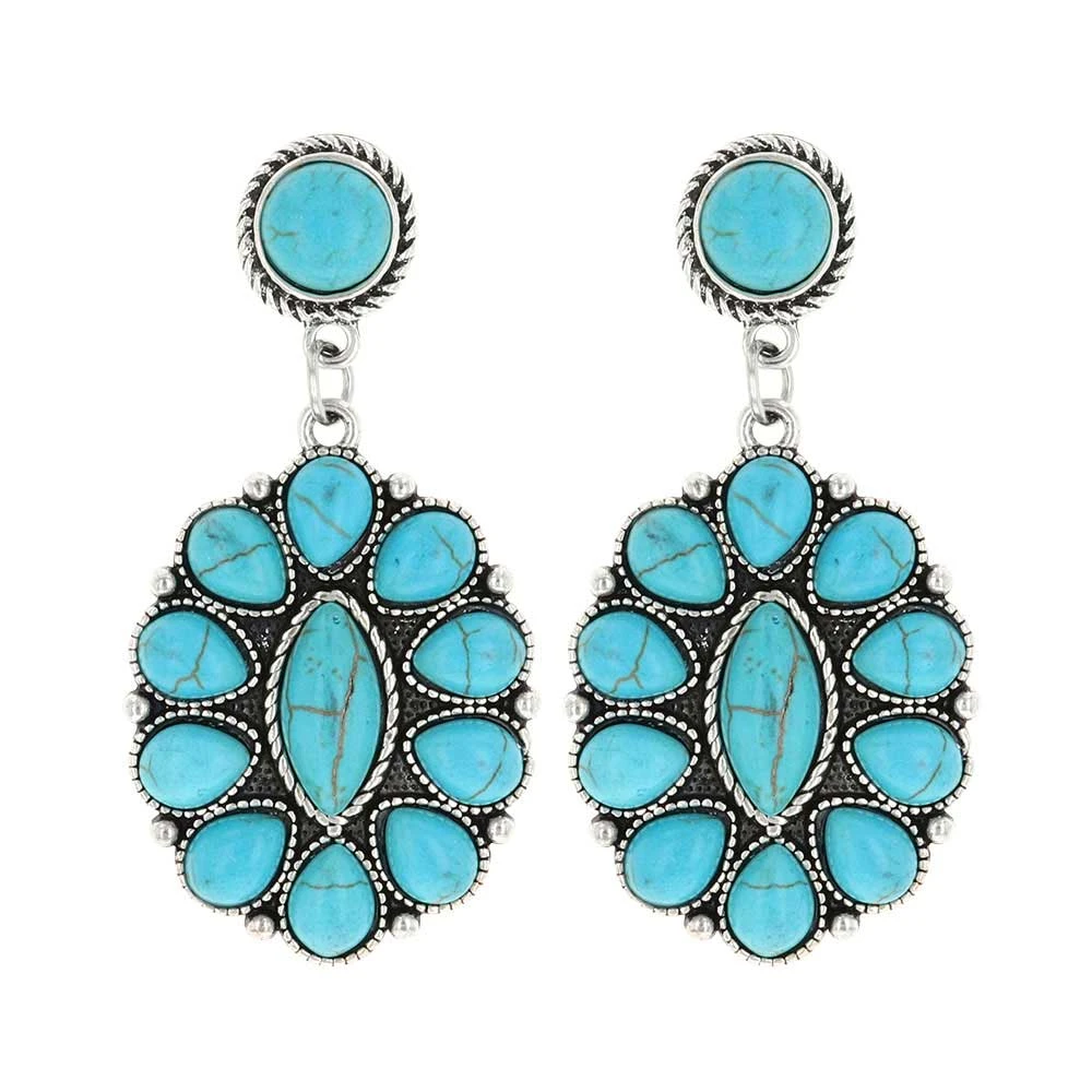 Montana Silversmiths Women's Attitude Concho Earrings 1 Montana Silversmiths Women's Attitude Concho Earrings