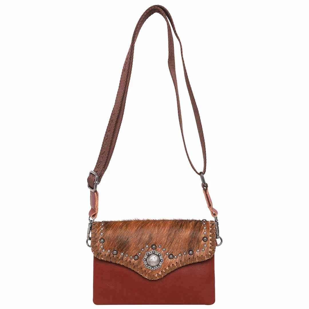 Montana West Genuine Leather Hair-On Crossbody Purse 1 Montana West Genuine Leather Hair-On Crossbody Purse