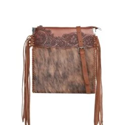 Montana West Hair-On Cowhide Crossbody Purse