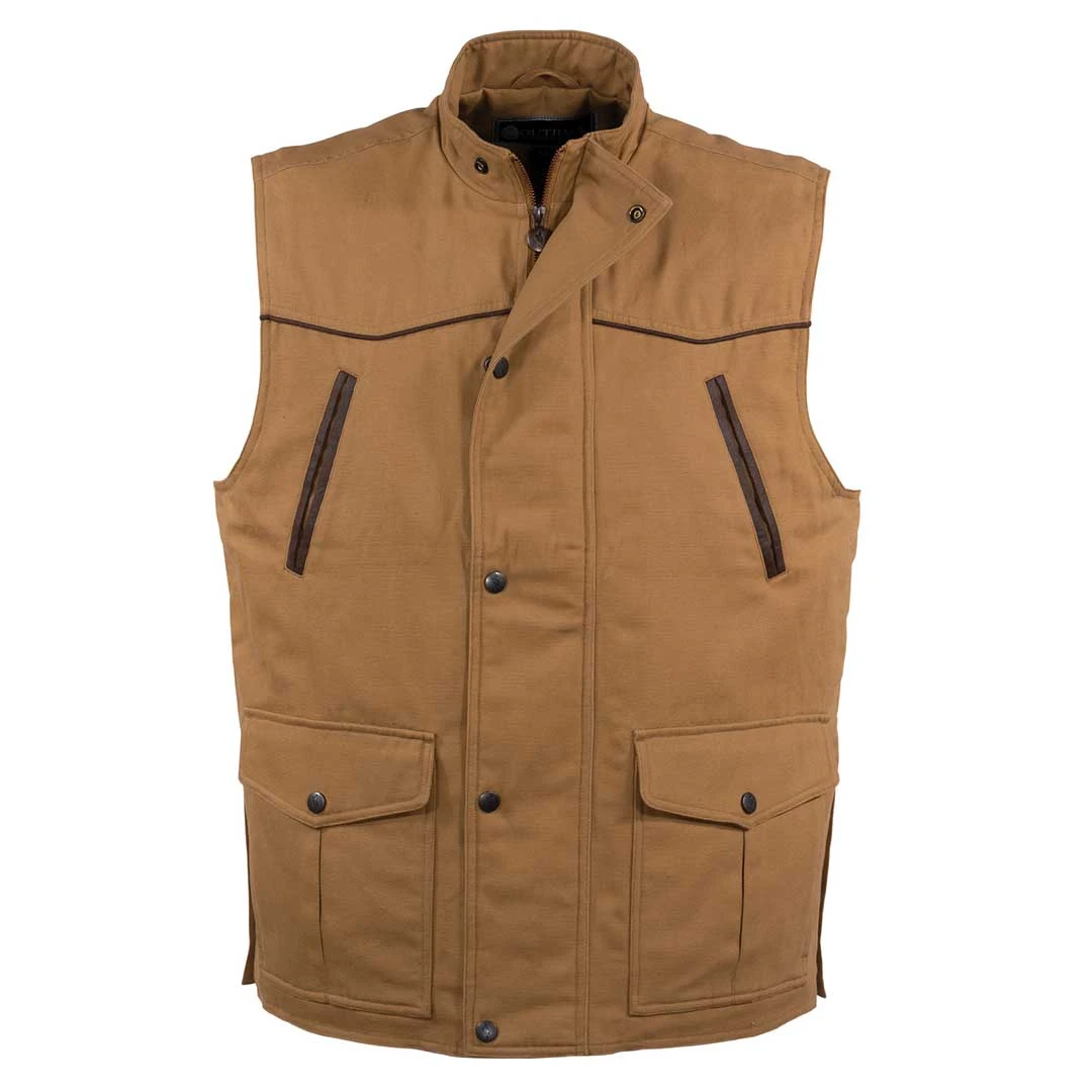 Outback Trading Co. Men's Cattleman Vest 1 Outback Trading Co. Men's Cattleman Vest