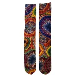 Ovation Women's Zocks Psychedelic Print Boot Socks