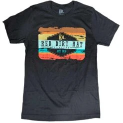 Red Dirt Hat Co Unisex Army Sunset T-Shirt