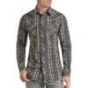 Rock & Roll Cowboy Aztec Stripe Shirt