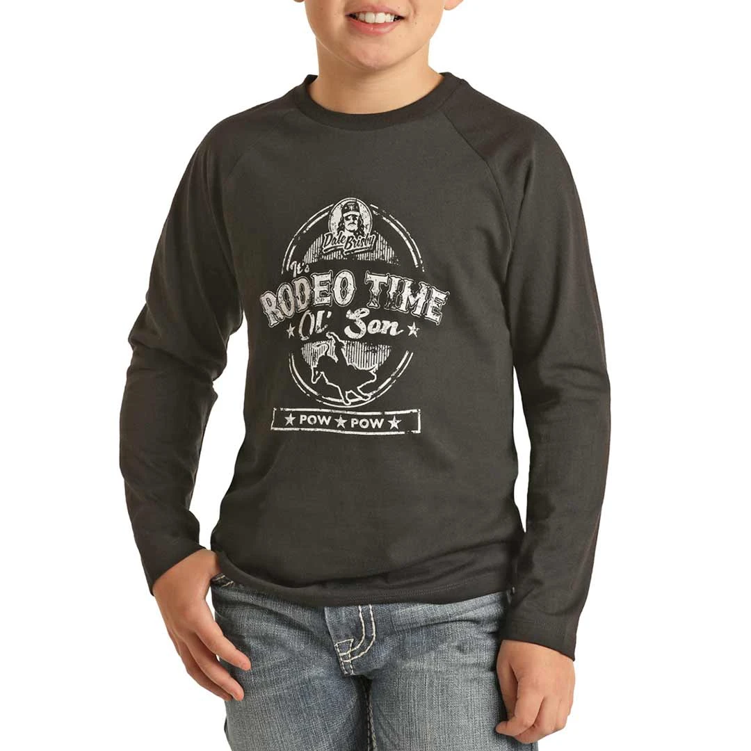 Rock & Roll Cowboy Boys' Dale Brisby Long Sleeve T-shirt 1 Rock & Roll Cowboy Boys' Dale Brisby Long Sleeve T-shirt