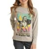 Rock & Roll Cowgirl Girls' Horse Graphic T-Shirt