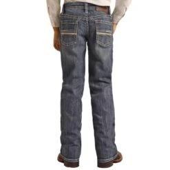 Rock & Roll Denim Boys' BB Gun Bootcut Jeans