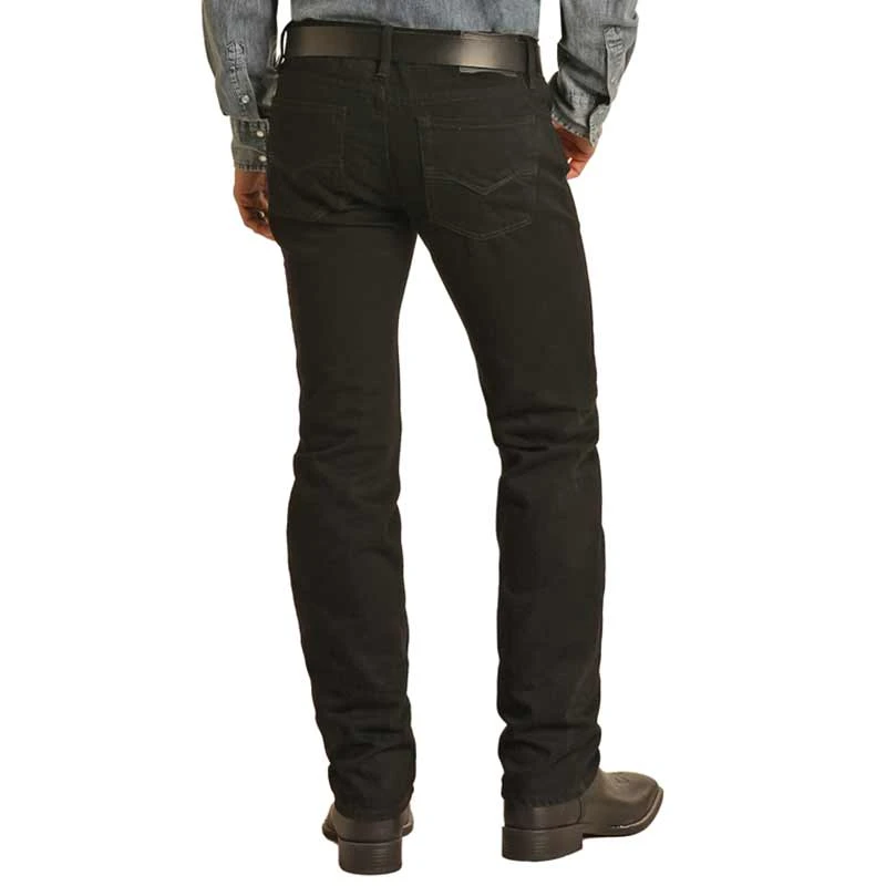 Rock & Roll Denim Men's Slim Fit Revolver Bootcut Jeans 1 Rock & Roll Denim Men's Slim Fit Revolver Bootcut Jeans