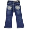 Rodeo Girl Toddler Girls' Floral Bootcut Jeans