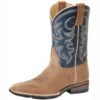 Roper Men's Navy Shaft Cowboy Boots