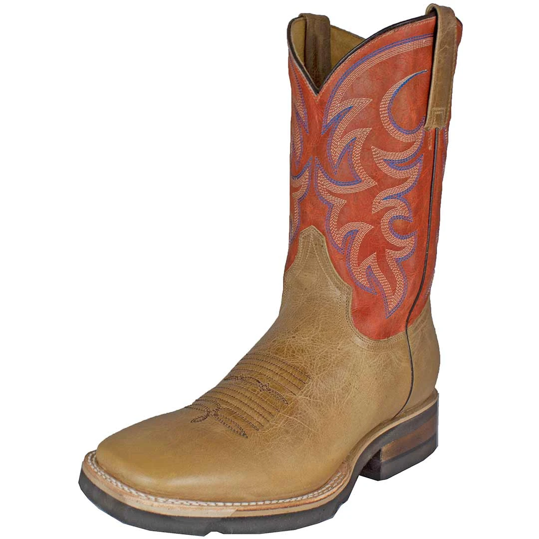 Roper Men's Rust Shaft Cowboy Boots 1 Roper Men's Rust Shaft Cowboy Boots