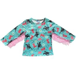 Shea Baby Toddler Girls' Cowgirl T-Shirt