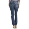 Silver Jeans Women's Suki Mid Rise Straight Leg Jeans