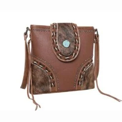 Trinity Ranch Hair-On Cowhide Crossbody Bag