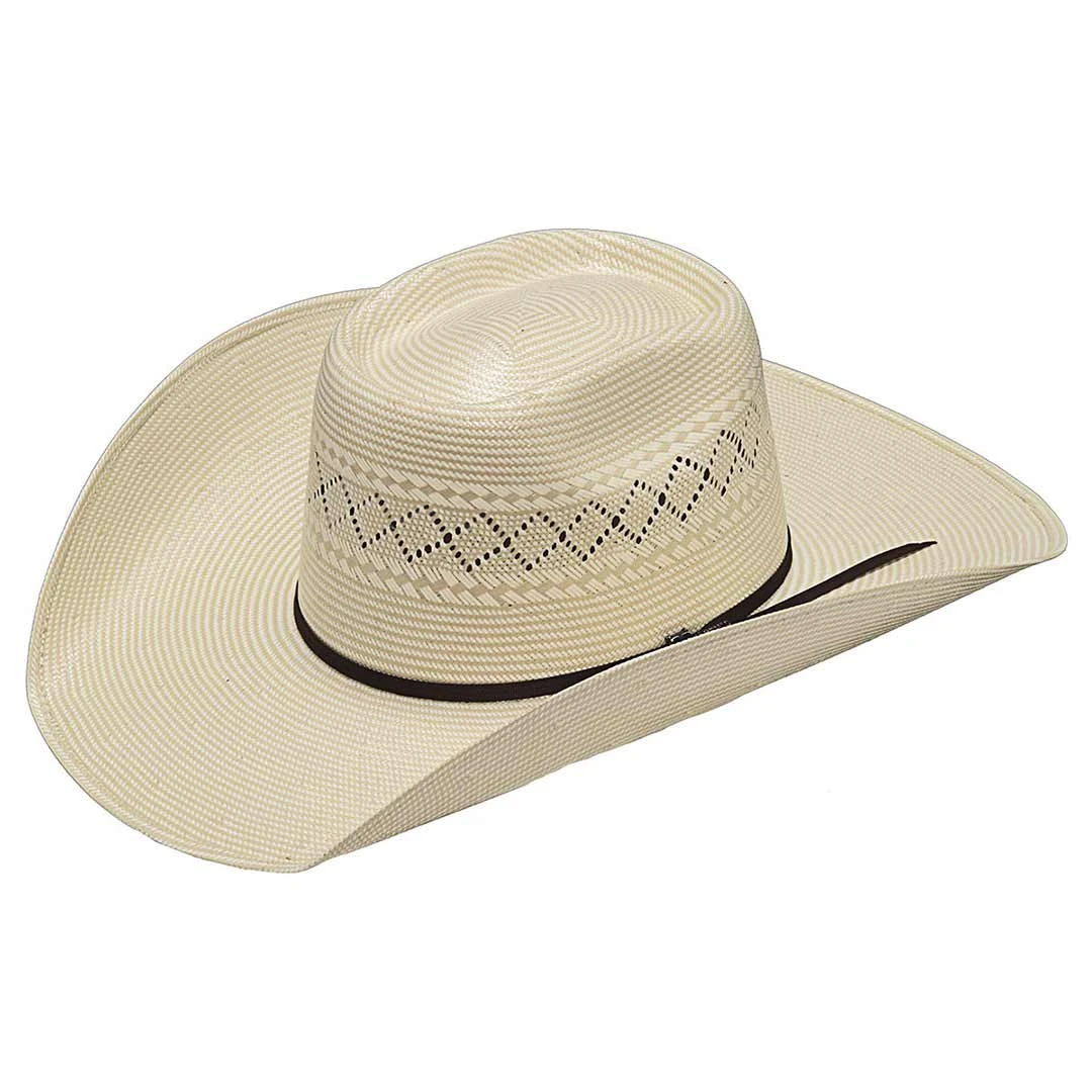 Twister 20X Shantung Brick Top Crown Cowboy Hat 1 Twister 20X Shantung Brick Top Crown Cowboy Hat