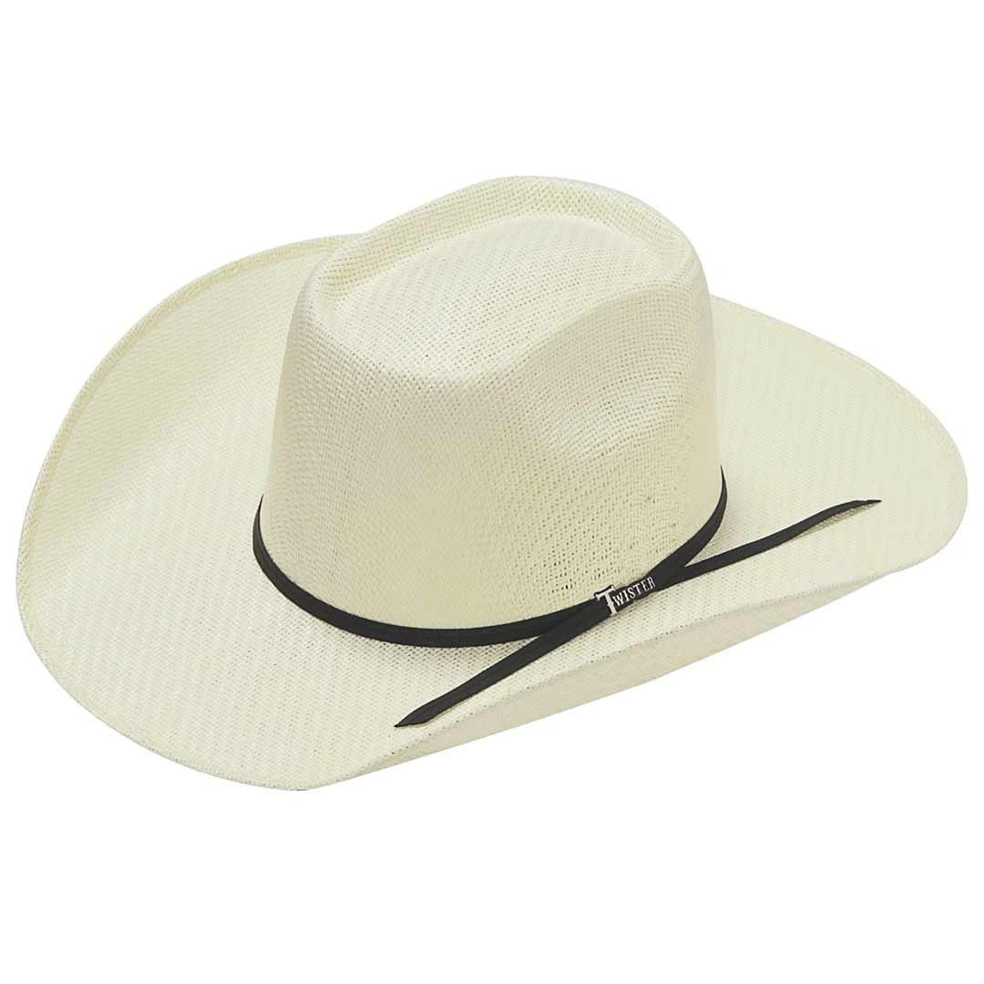 Twister Kids' Brick Top Straw Cowboy Hat 1 Twister Kids' Brick Top Straw Cowboy Hat