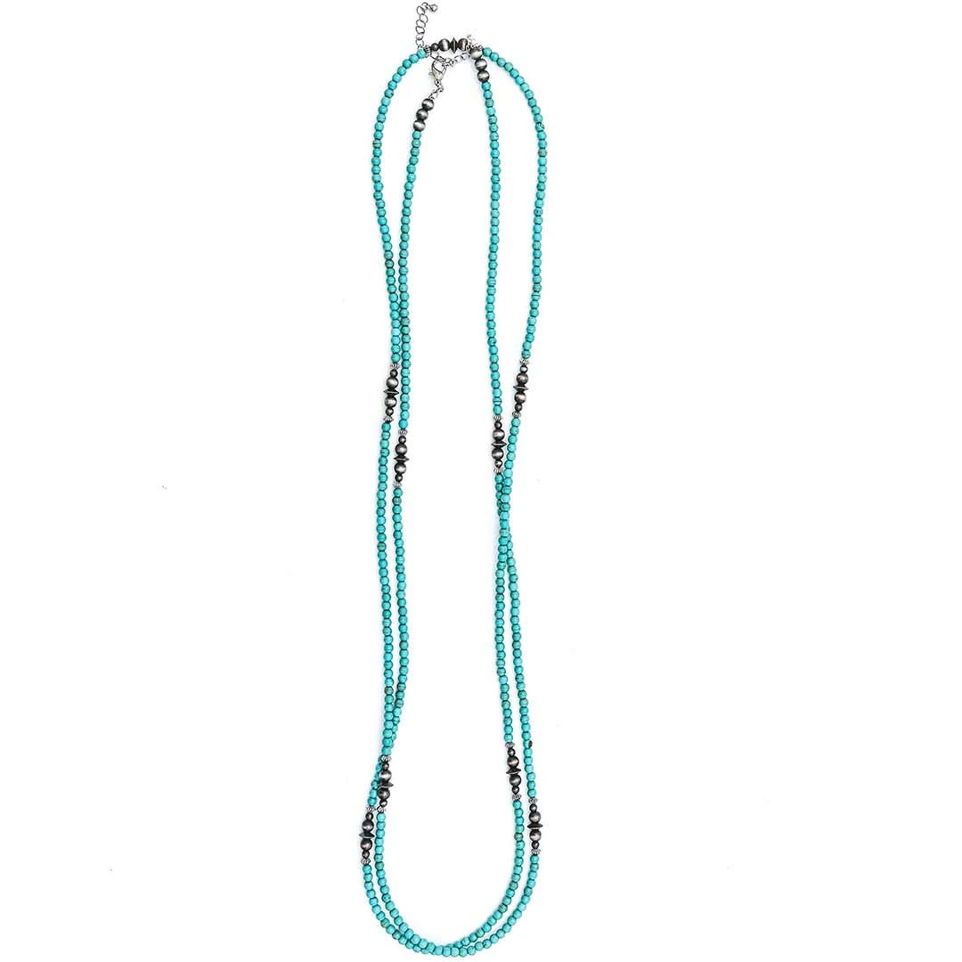 West & Co Jewelry Turquoise Bead Teardrop Earrings 1 West & Co Jewelry Turquoise Bead Teardrop Earrings