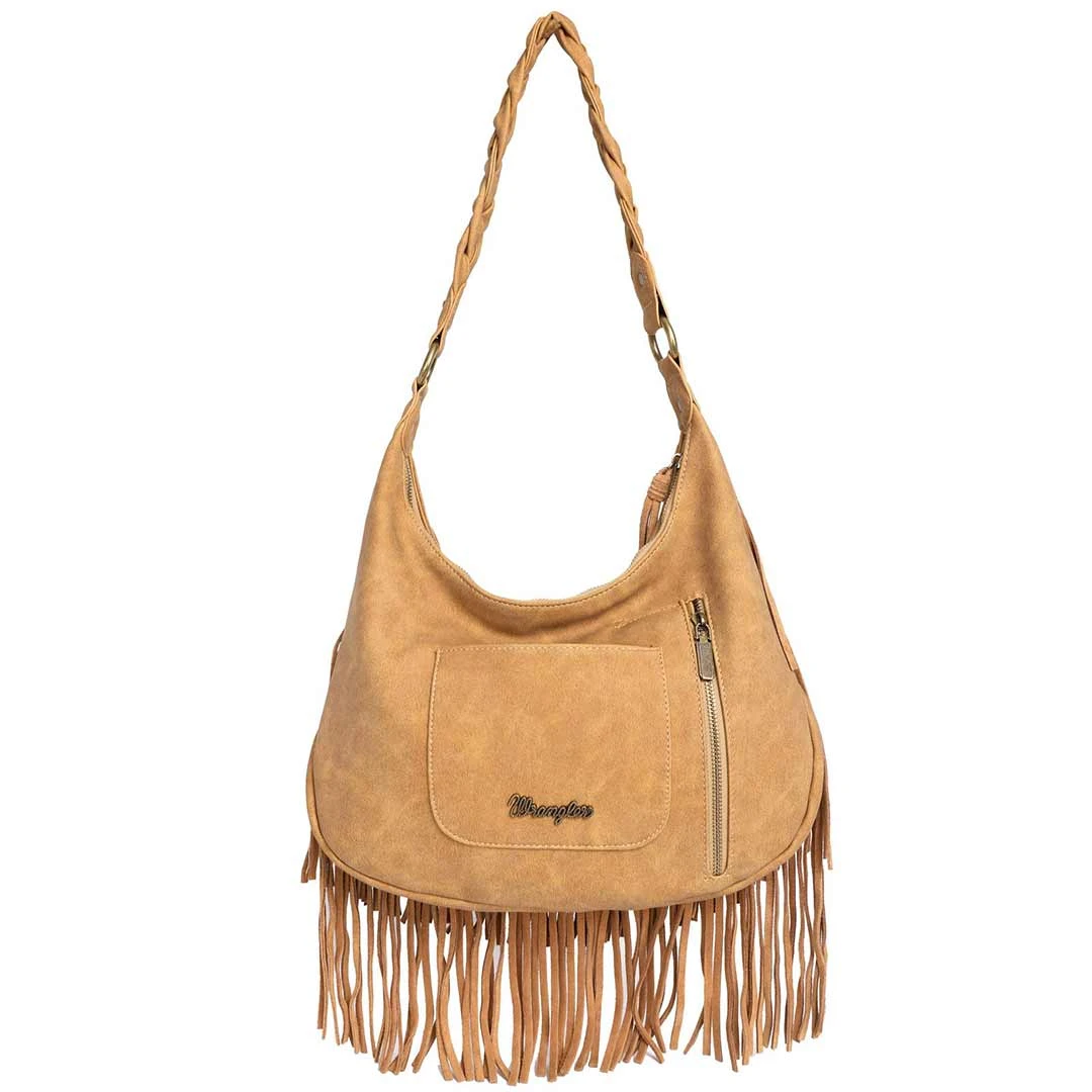 Wrangler Bohemian Leather Fringe Bag 2 Wrangler Bohemian Leather Fringe Bag - Image 2