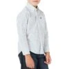 Wrangler Boys' Classic Fit Button-Down Print Shirt