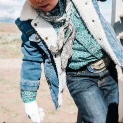 Wrangler Boys' Sherpa Lined Jean Jacket 6 Wrangler Boys' Sherpa Lined Jean Jacket -Western Cowboy Equipment Store wrangler boy s sherpa lined jean jacket