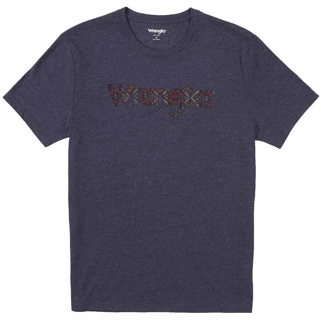 Wrangler Men's Aztec Logo Graphic T-shirt 5 Wrangler Men's Aztec Logo Graphic T-shirt - Image 5