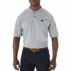 Wrangler Men's Riggs Workwear Short Sleeve Work Henley T-shirt