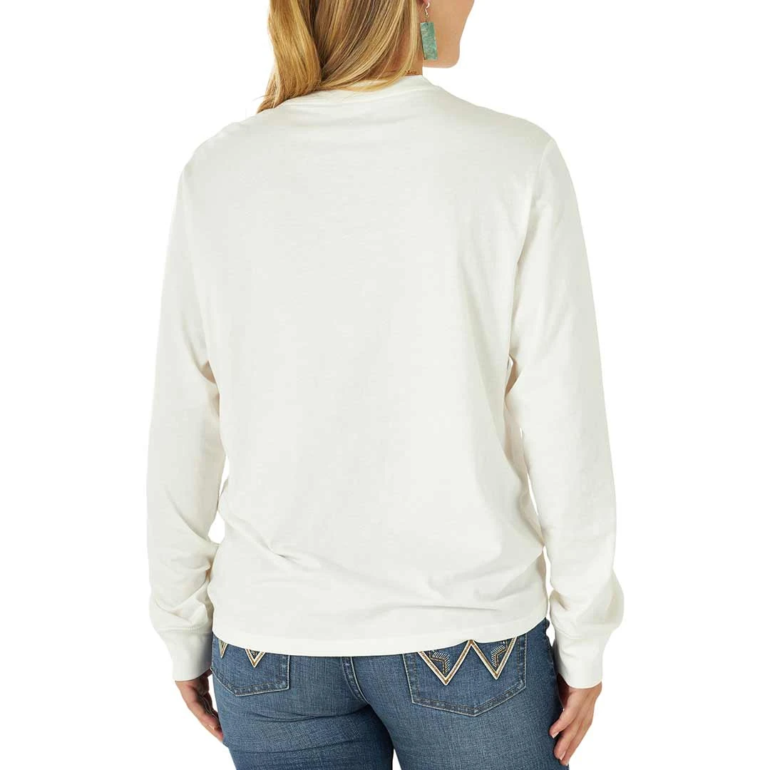 Wrangler Women's Retro Graphic Long Sleeve T-Shirt 2 Wrangler Women's Retro Graphic Long Sleeve T-Shirt - Image 2